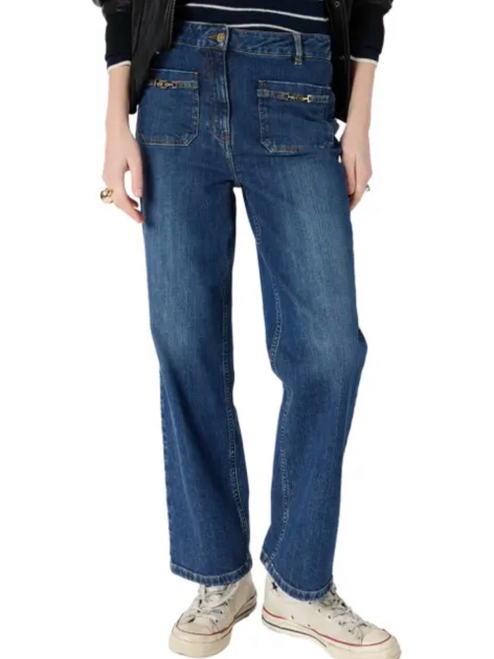 Gerard Darel Women's Boyfriend Jeans - Denim Blue
